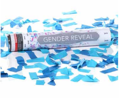 wholesale handheld fireworks paper gender reveal confetti cannon confetti popper cannon for wedding Christmas