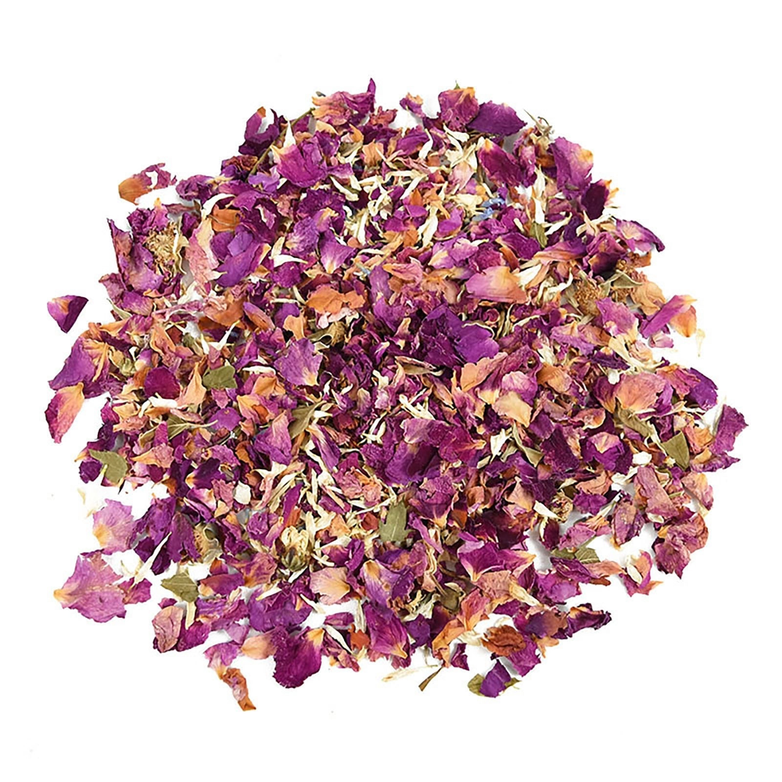 Eloman Dried Flower Petal Pop Party Decoration Biodegradable Floral Bridal Shower Birthday 100% Natural Wedding Rose Confetti