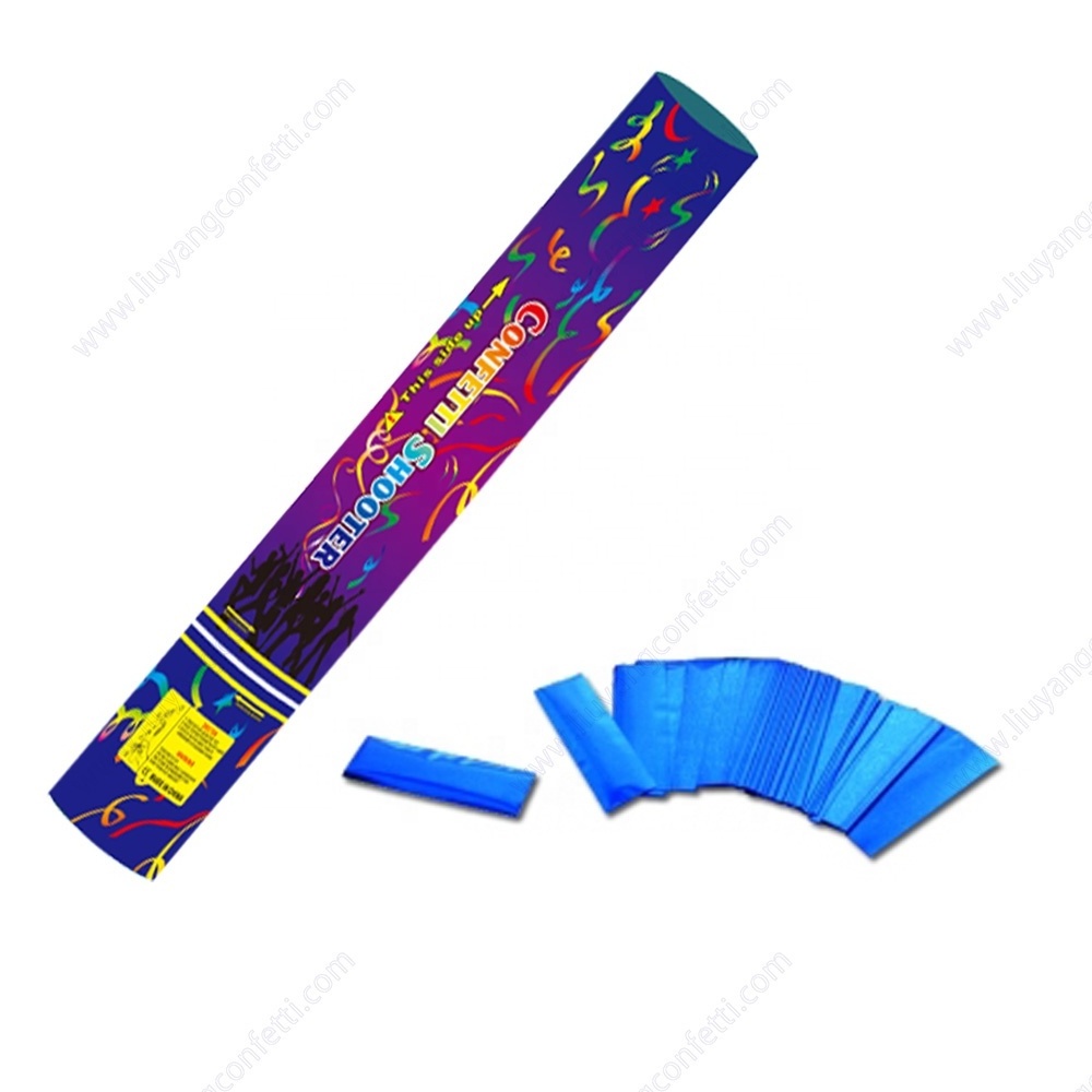 Gender Reveal Blue Pink Boy Girl Supplies Launcher Color Custom Wedding Festival Biodegradable Confetti Cannon Party Popper