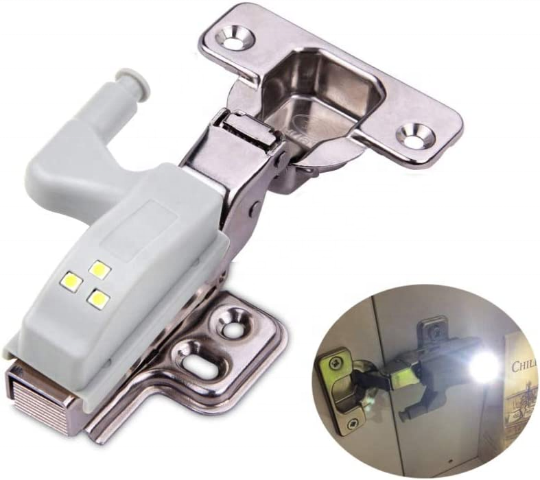 Hot selling Universal Inner Hinge Closet Wardrobe Sensor Home Night LED Kitchen Cabinet Light