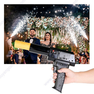 indoor pyrotechnic Stage Fountain Fireworks Fire Gun igniter Firing Machine hand held Shooter Cold Pyro for wedding party