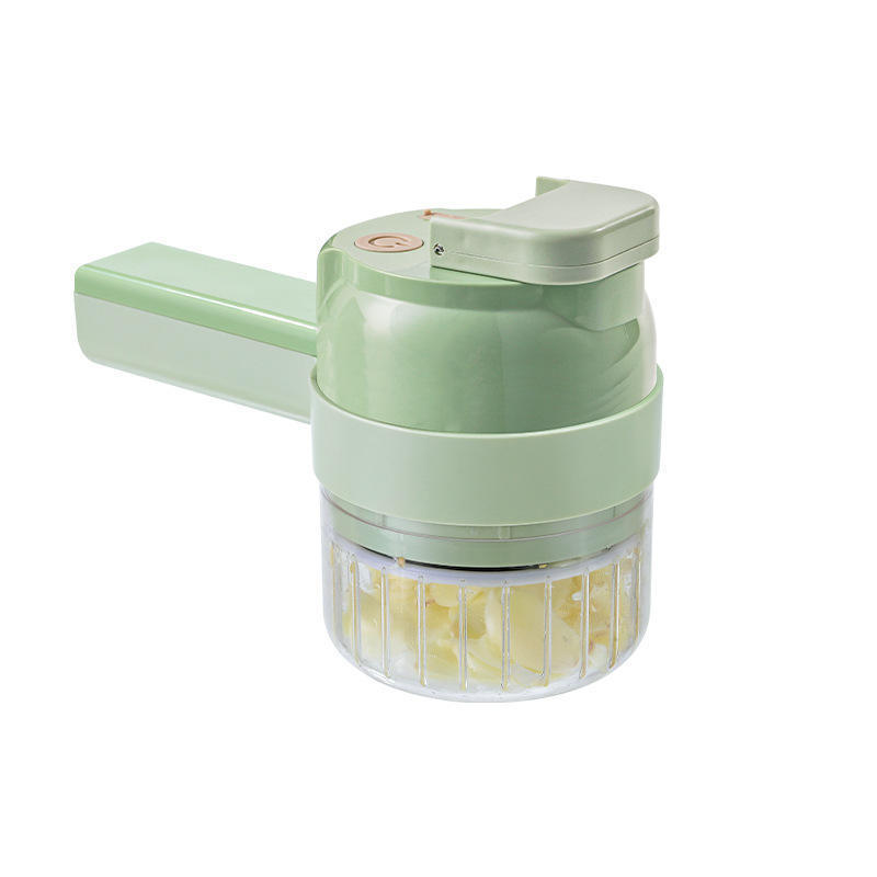 Multifunction Kitchen Vegetable Chopper Hand Held Food Processor Portable Electric Garlic Cutter Crusher Grinder Set