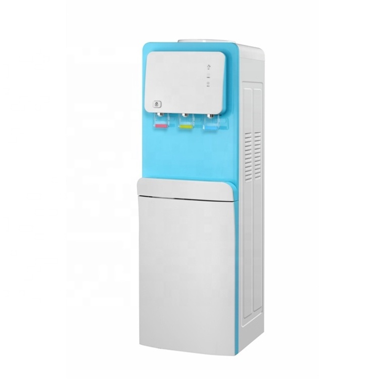 New design water dispenser 115cm height water dispenser with 3taps