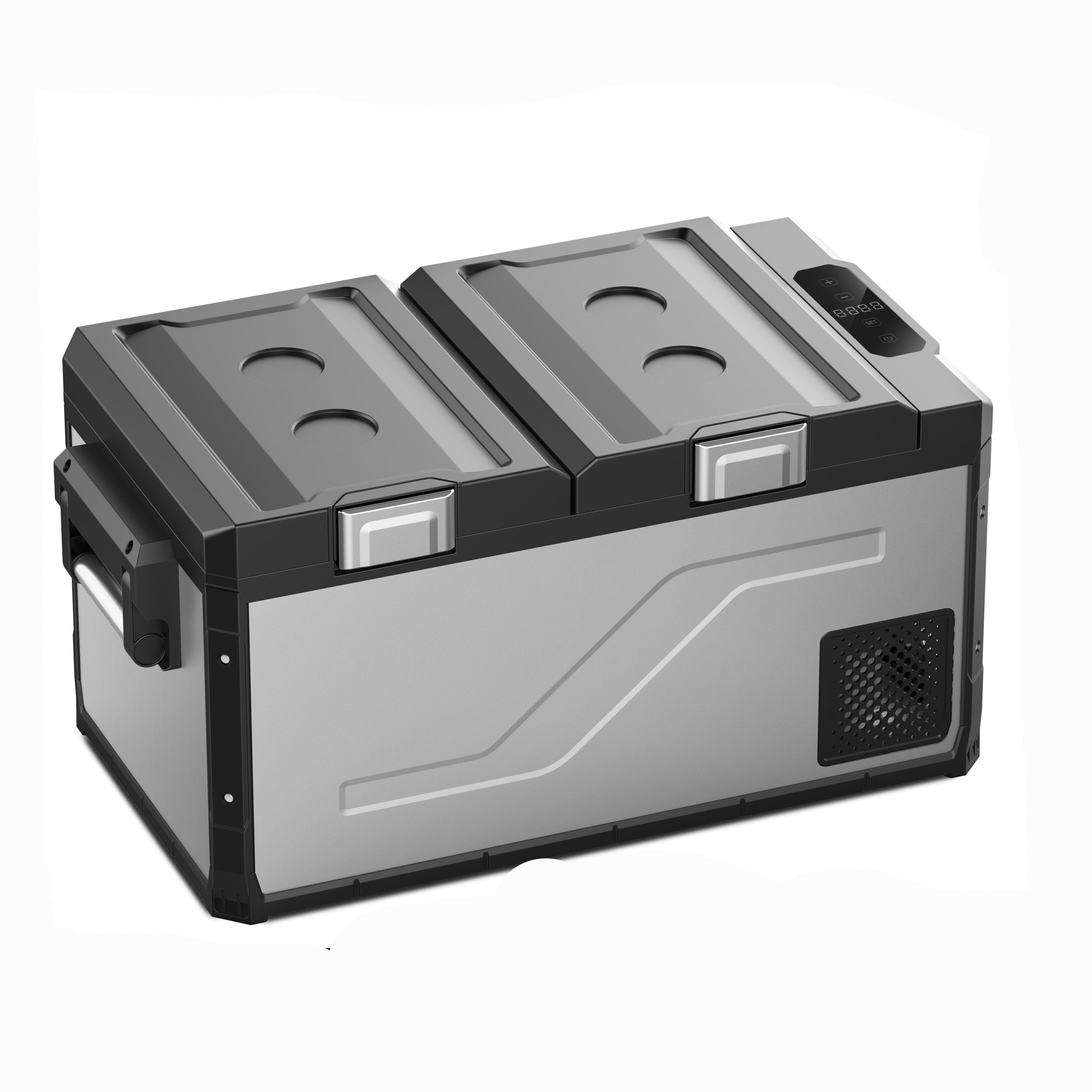 40L 50L 60L 70L  Portable Car Fridge Freezer Cooler Mini Auto Refrigerator 12V/24V 220V Dual Using Compressor With App Control