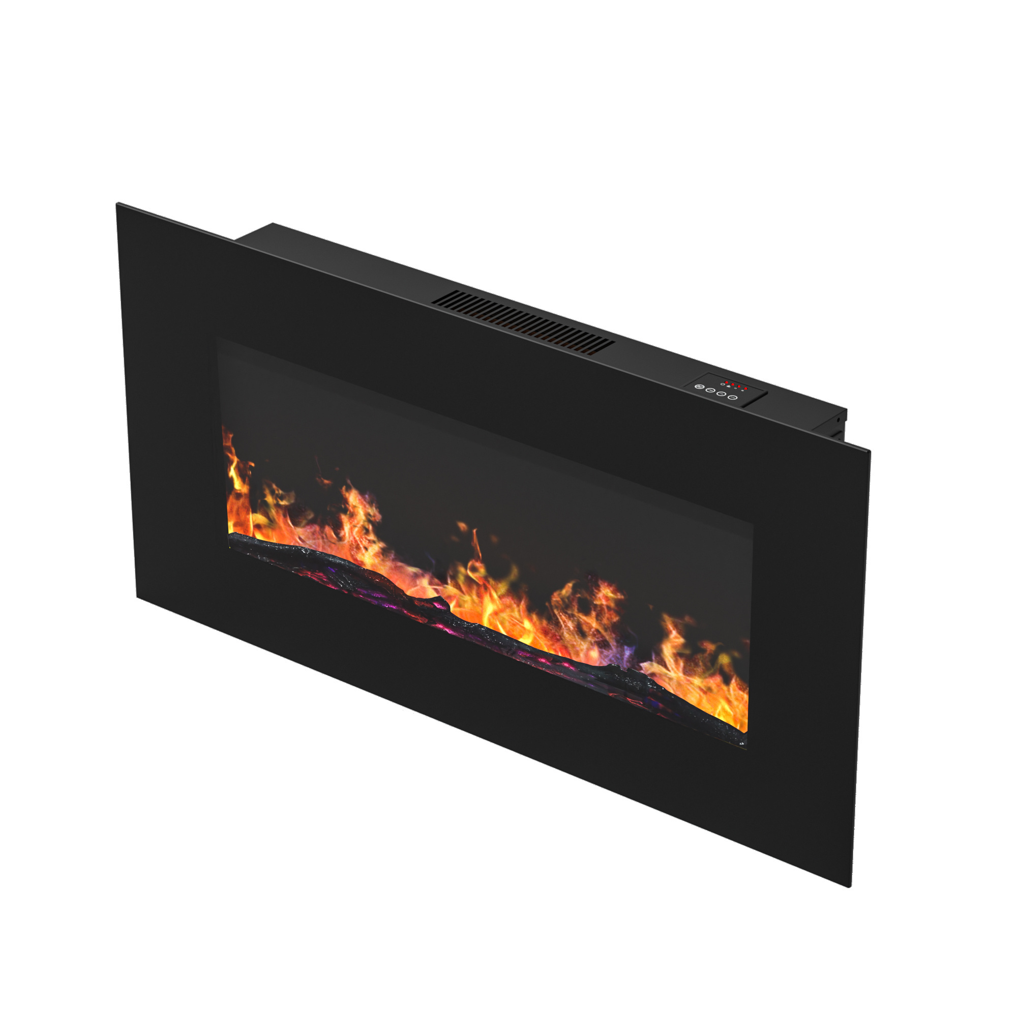 Wholesale Wall Mounted Modern Design Electric Fireplace  for Winter Home Room