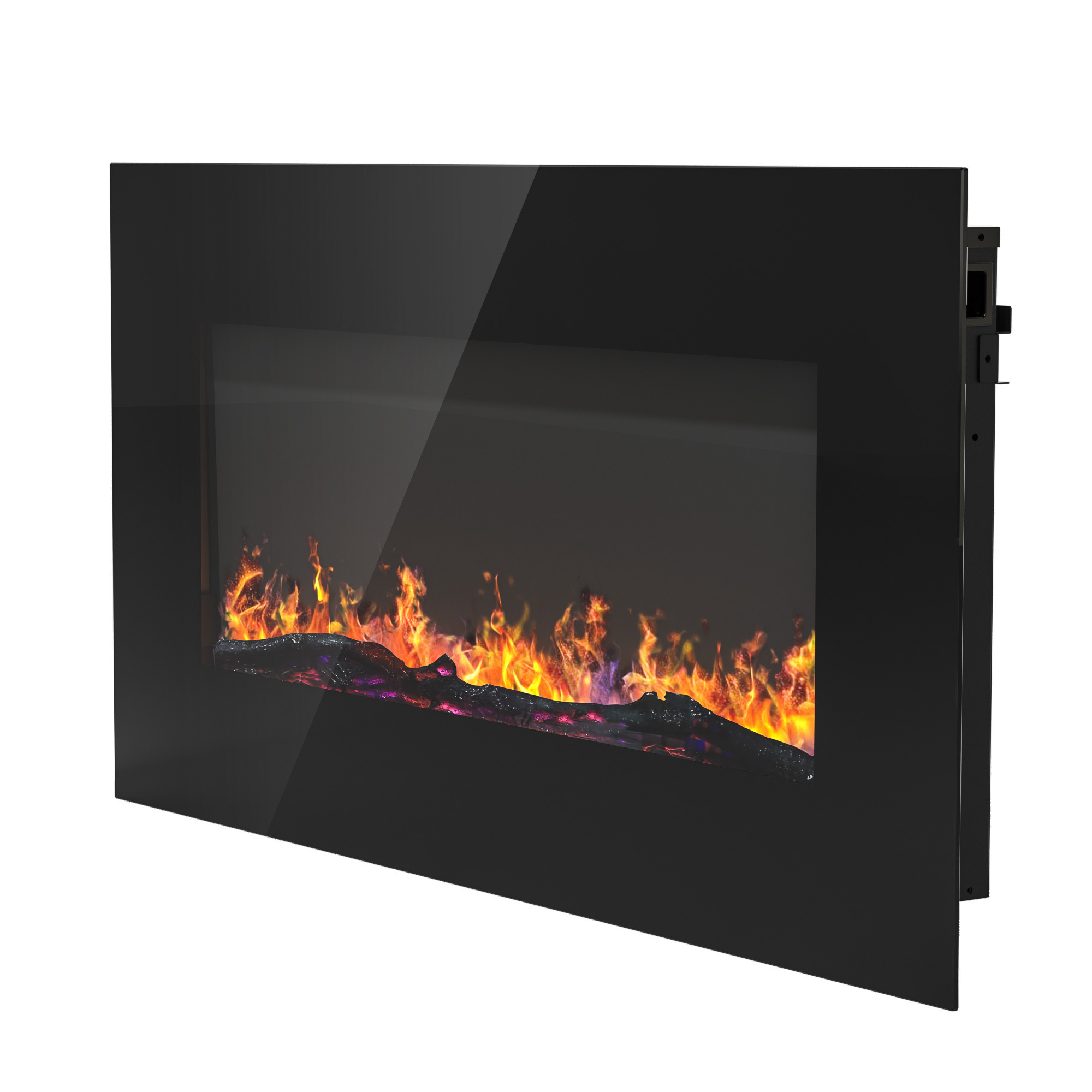 Wholesale Wall Mounted Modern Design Electric Fireplace  for Winter Home Room