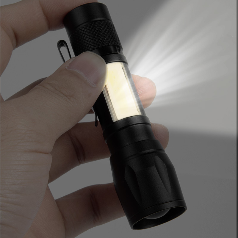 Top Selling High Power Mini Torch Clip Pocket Work Light Handheld Flashlights Rechargeable Mini Flashlights LED Camping Ni-mh 70