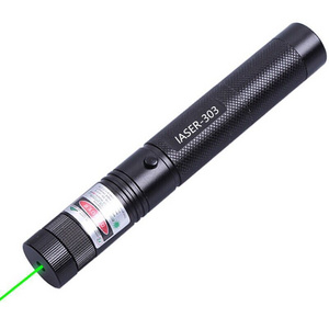 Factory USB Direct Charging 303 green blue red laser light pen pointer flashlights