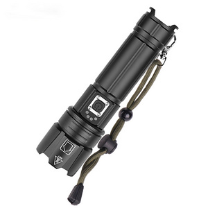 USB Outdoor Powerful Rechargeable Led Flashlights Torch P50/P70 High Powered Flashlight