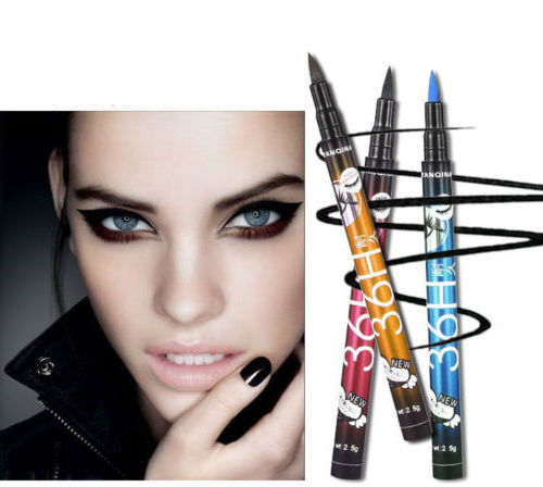 YANQINA 36H Liquid Eyeliner Waterproof Eye Liner Pencil Black Brown Eye Makeup Long-lasting Cosmetics Beauty Essentials 20g