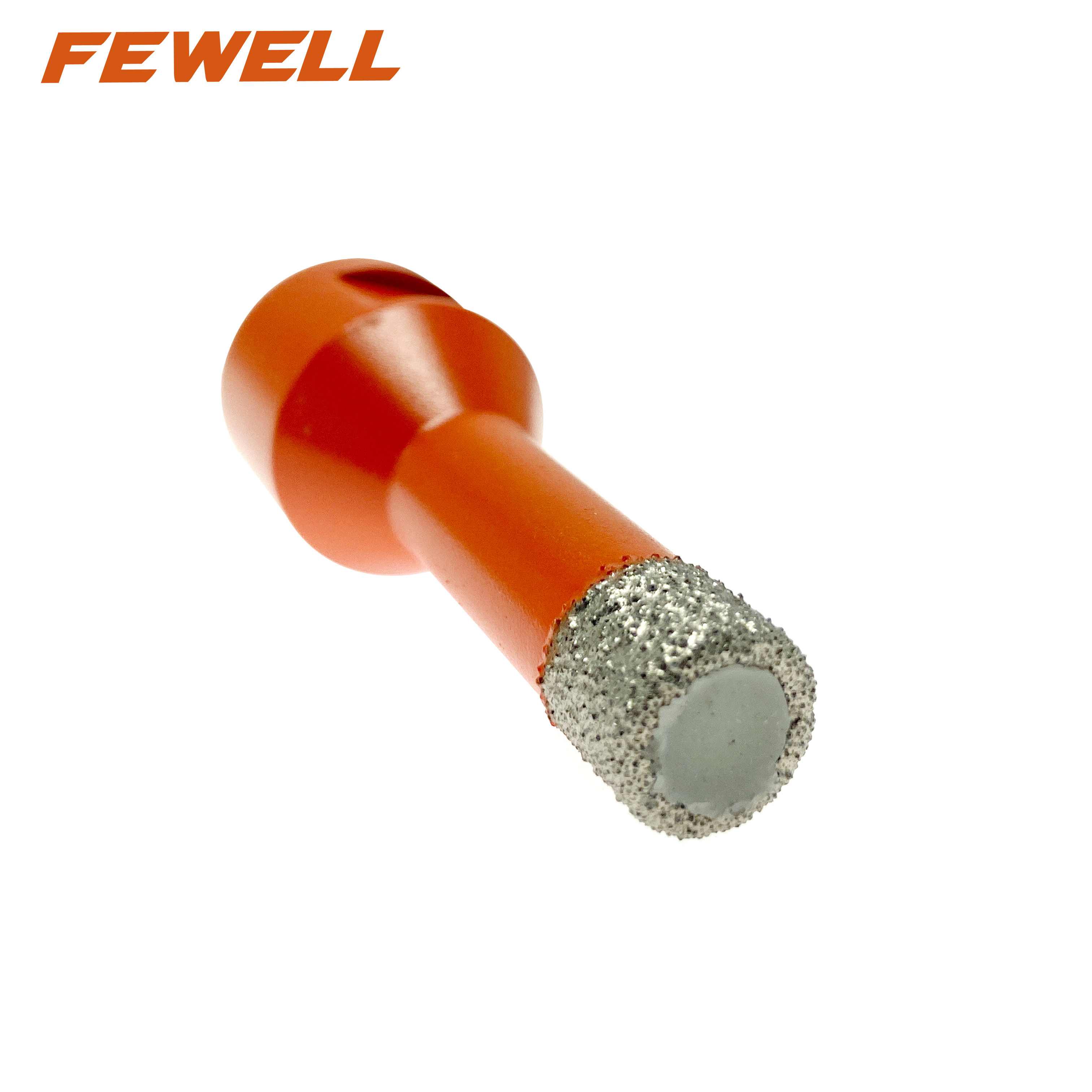 Vacuum Brazed 12mm M14 diamond core drill bits hole saw for drilling porcelain tile, ceramic, marble