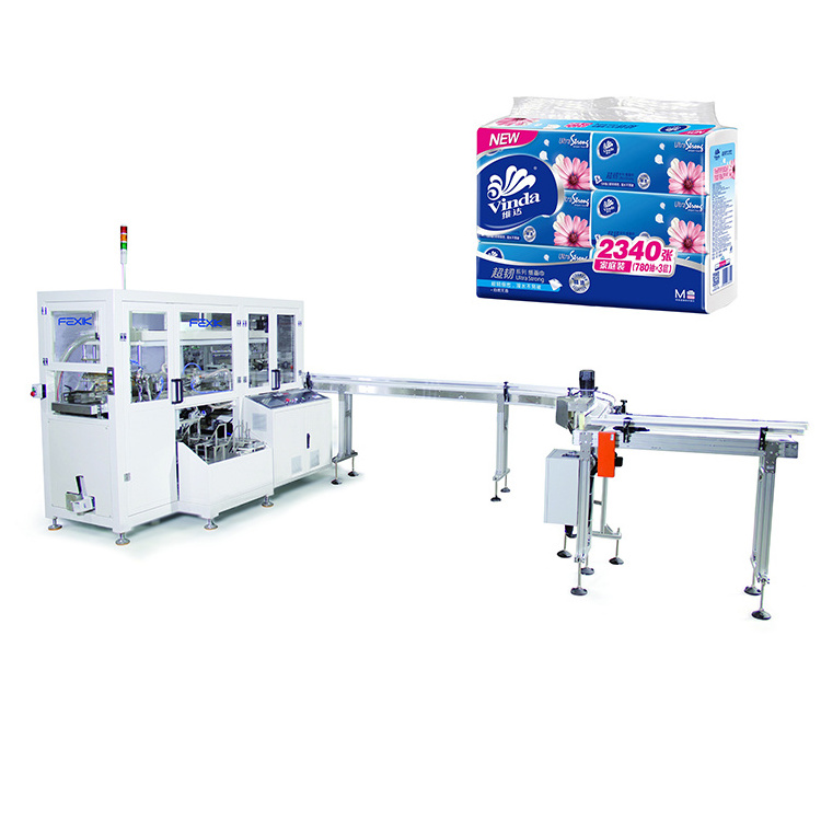 F-C25 Full Automatic Wet Wipes Tissue Paper Multi Packing Machine for Sale Plastic Packaging Machine for Close The Plastic Bag