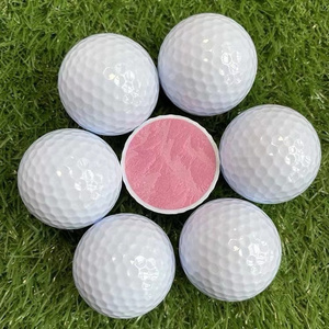 wholesale custom urethane loud gold practice bulk driving range packaging balle de floating biodegradable customer golf balls