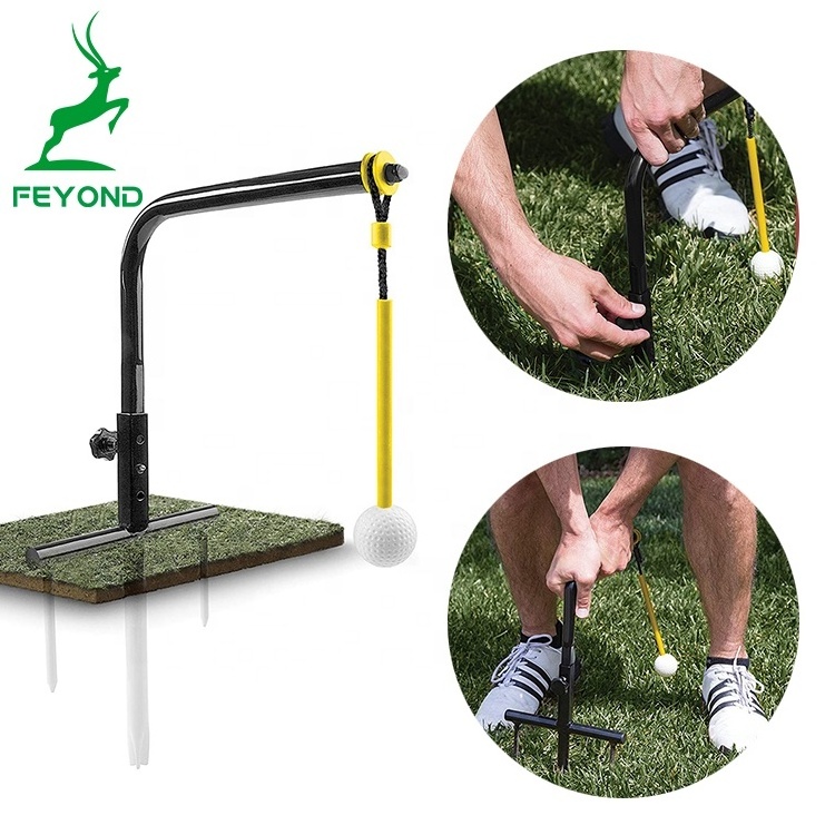 Outdoor Metal Golf Swing Trainer Club Champ Swing Groover Bundle Set Pure Path Golf Swing Trainer