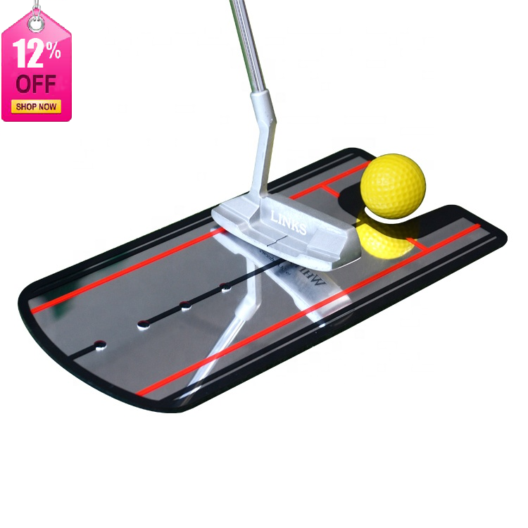 Golf Swing Training Aid Easy Path Practice Putter Trainer Speed Trap Golf Putting Putt Mirror for Golf Special Trainer