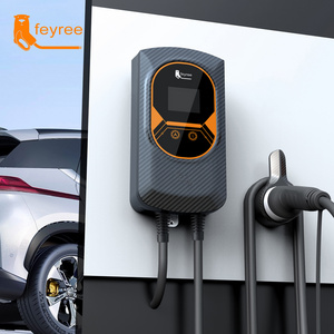 Feyree EV Charger Portable Solar EV Charger 7kw 22kw 32A Wallbox AC app Control EV Fast Car Charging Station