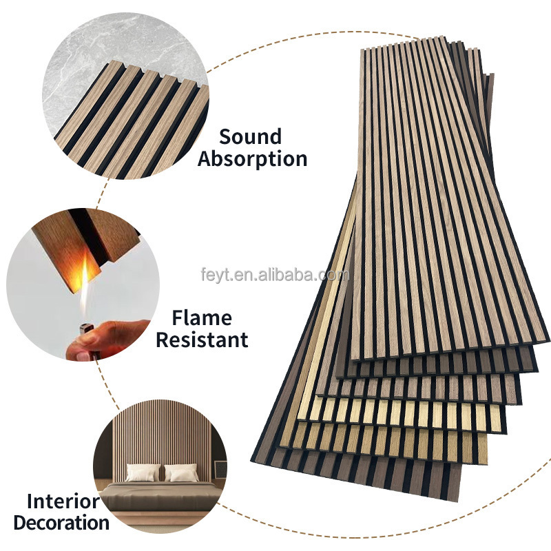 Non-irritating wood wall panels wood panels wall decor interior acoustic panels