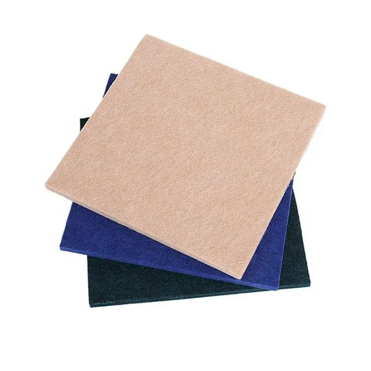 Hot Sale 3D Polyester Fiber Pet Felt Acoustic Panel For Sound Absorbers