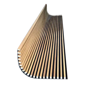 Wholesale Price Wall Cladding Wood Panel Curved Acoustic Ceiling Panels Flexible Wall Panel