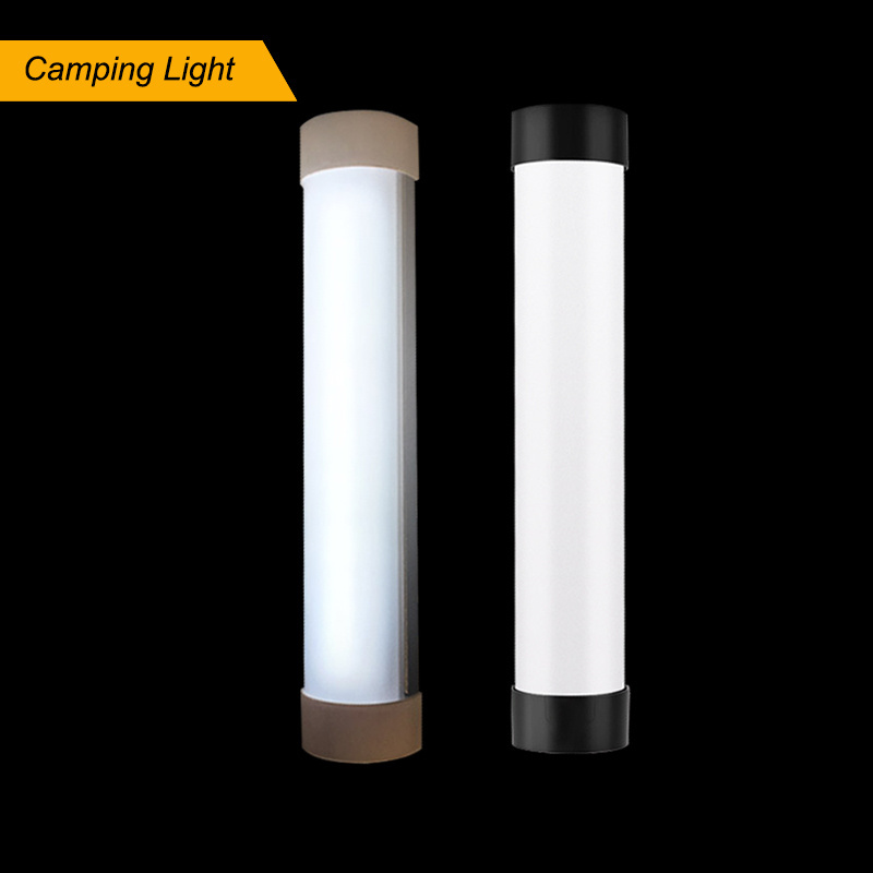 Promotion torch portable rechargeable 2w led light tube magnet flashlights usb led dimmbar outdoor rechargeable bulb