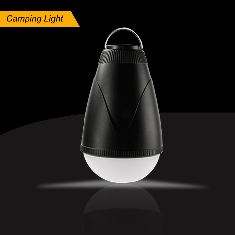 premium product rechargeable IP65 rain proof remote control night light emergency camping led light bulb