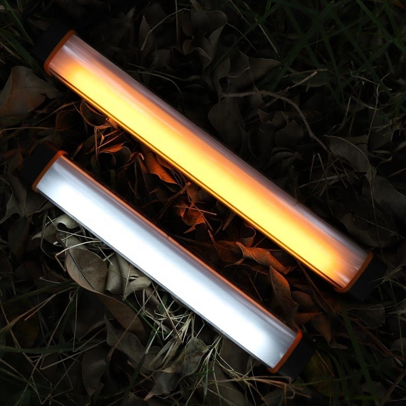 X5 Waterproof IP65 Powerbank Camping Lantern Bivvy Lite Stick 18650 USB Rechargeable LED Tactical Flashlight Torch with Magnet