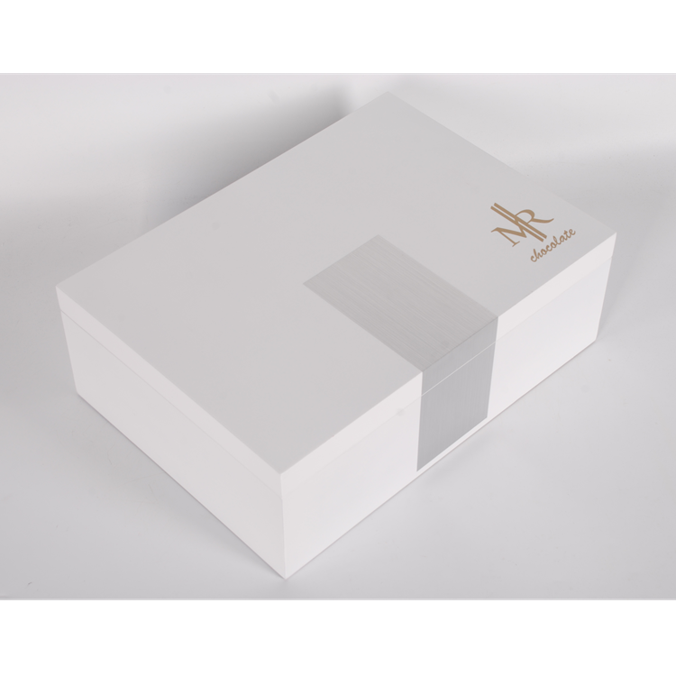 Custom Gift Piano white Color Packaging Wooden White Chocolate Box