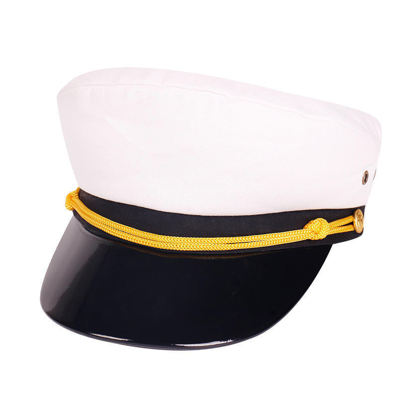 Manufacturer Supplier  Classic Navy Ocean Yacht Autumn Sailor Hat Captain Hat