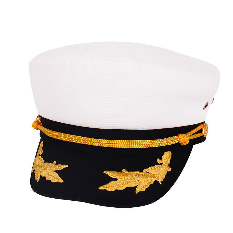 Manufacturer Supplier  Classic Navy Ocean Yacht Autumn Sailor Hat Captain Hat