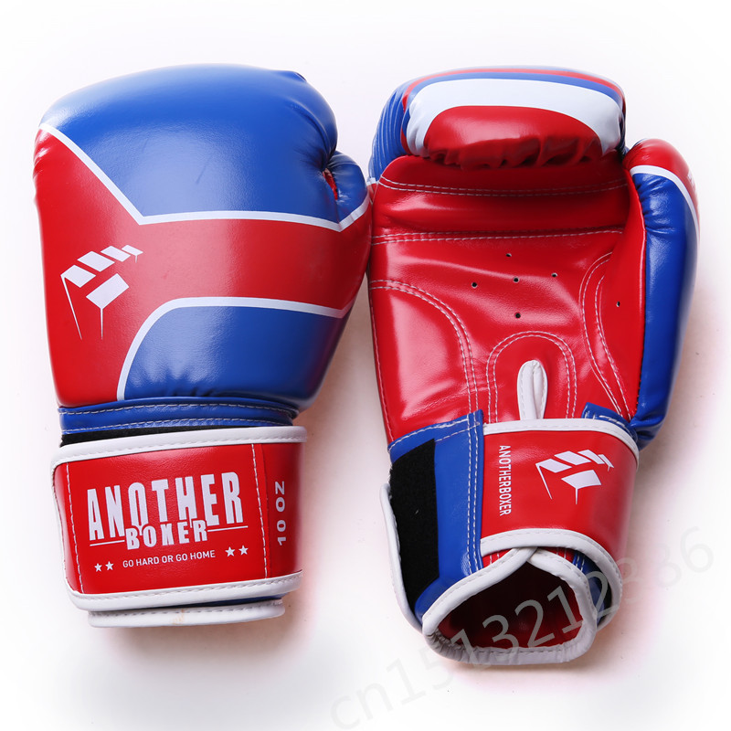 High Quality Professional Training Pu Leather Boxing Gloves