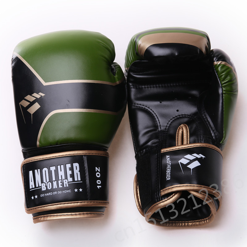 High Quality Professional Training Pu Leather Boxing Gloves