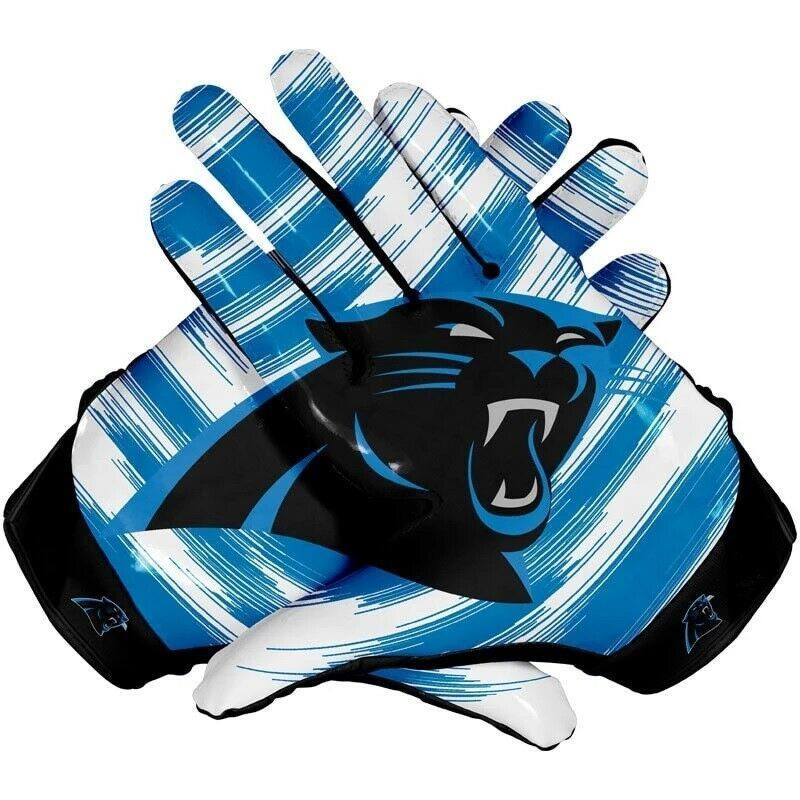 Customized American Panthers Football Gloves