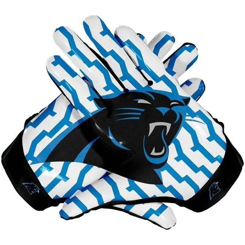 Customized American Panthers Football Gloves