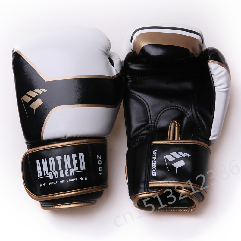 High Quality Professional Training Pu Leather Boxing Gloves