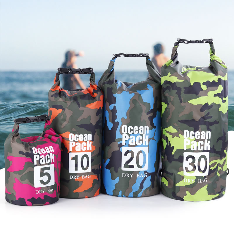 FREE SAMPLE New Design Camping Custom Logo Waterproof PVC Dry Bag