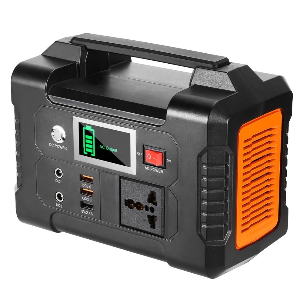 power bank 40800mAh with 200W AC output solar power generator for electrical tools QC3.0 quick charge Portable Energy Storage