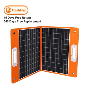 Light and convenient Solar Panel small Mobile Phone Charger 60W camping generator