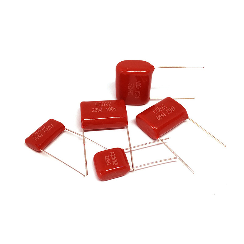 CBB  824J400V CBB Film Capacitor 820nF 400V  824J Polypropylene Film Capacitor Foot Distance 20mm