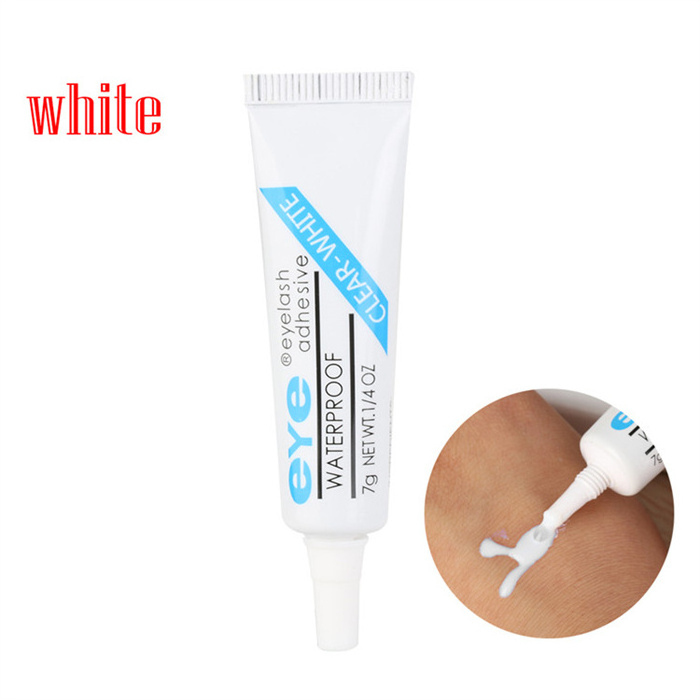 Wholesale Waterproof Private Logo Strong 7g Black and Clear Strip Lash Adhesive Eyelash Glue for FALSE Eyelashes Extension