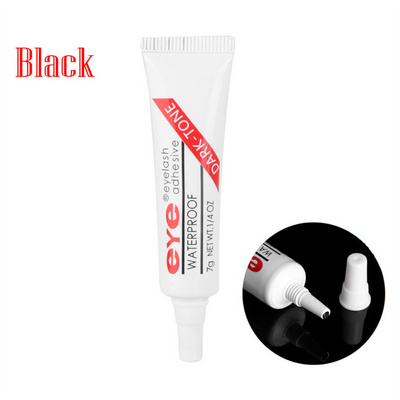 Wholesale Waterproof Private Logo Strong 7g Black and Clear Strip Lash Adhesive Eyelash Glue for FALSE Eyelashes Extension