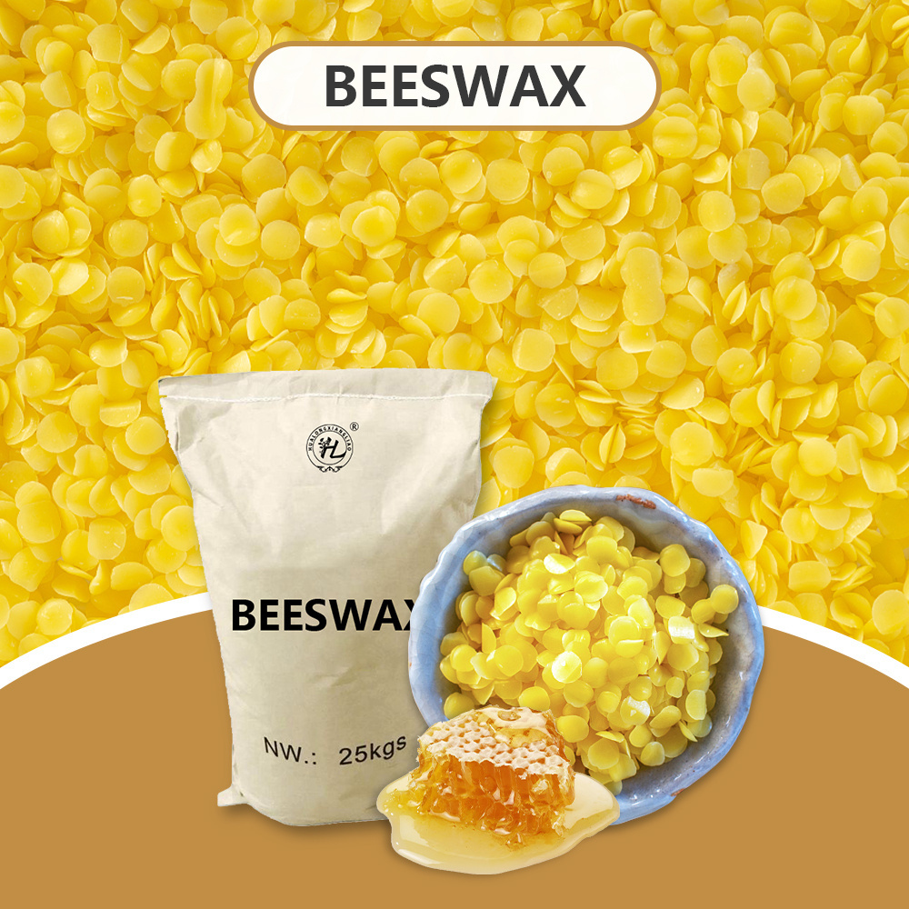 FF- Luxury Scented Candle beeswax Supplier, Wholesale Organic Yellow Bee wax Pellets 100% Nautral for Candle Making | 65 Degree