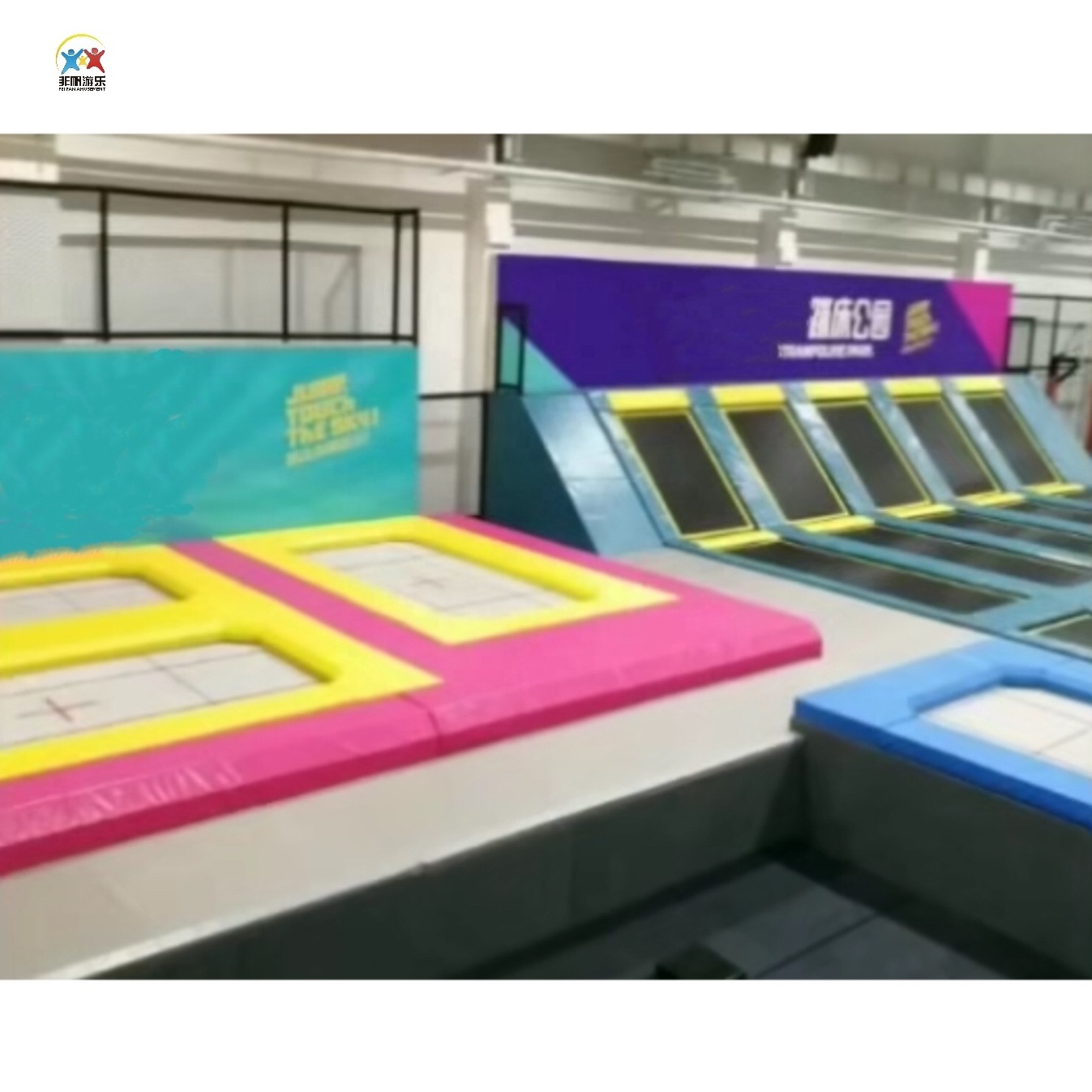 Factory Price Trampoline Jumping  Park Commercial Indoor Playground Set Equipment Customized by CE Supplier