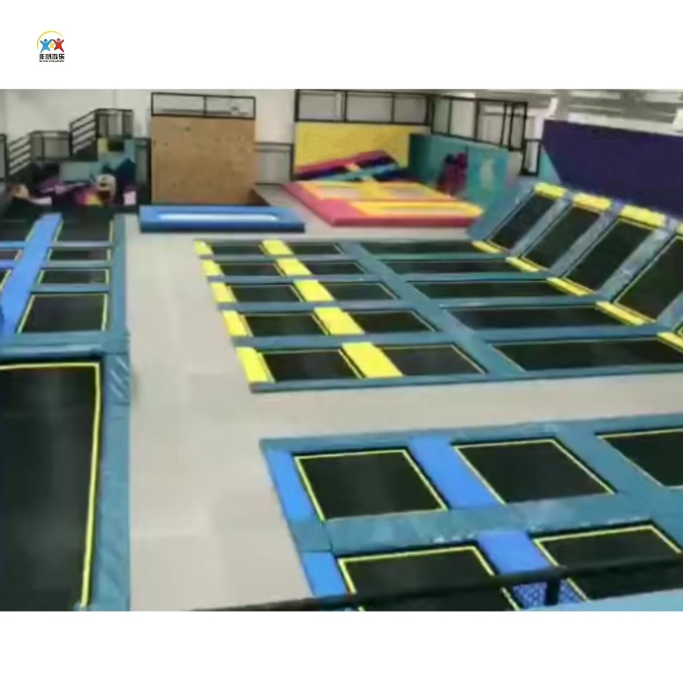 Factory Price Trampoline Jumping  Park Commercial Indoor Playground Set Equipment Customized by CE Supplier