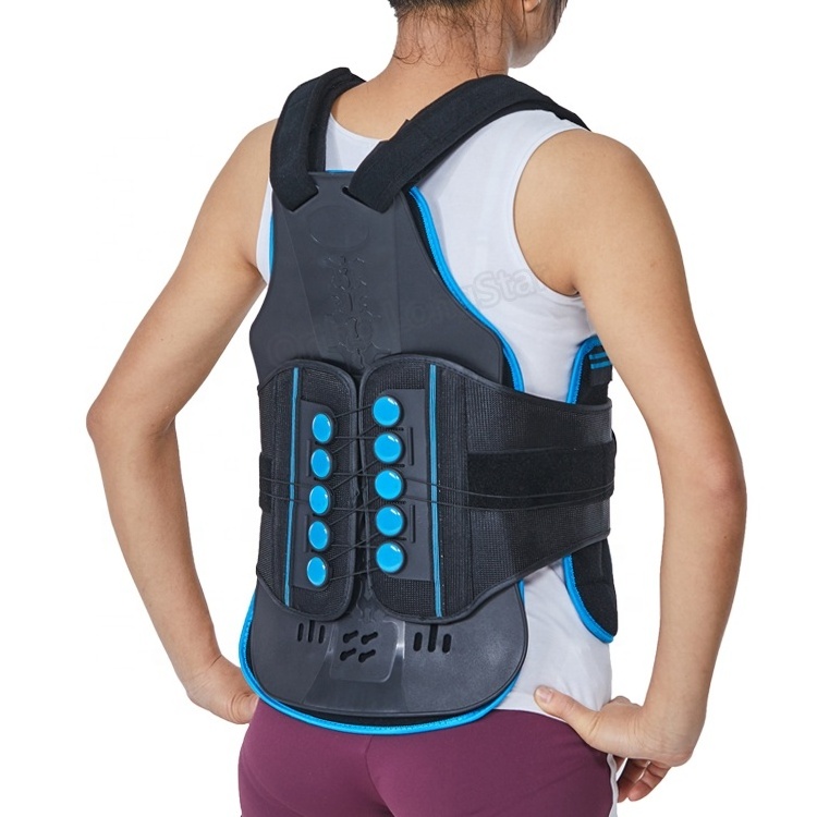 Adjustable Thoracic Lumbar Sacral Orthosis Full Back Support brace