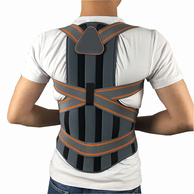 Posture Corrector Brace Shoulder Back Support Belt Universal Waist Lumbar Support Protection Belt Sports Protec Nylon & Cotton