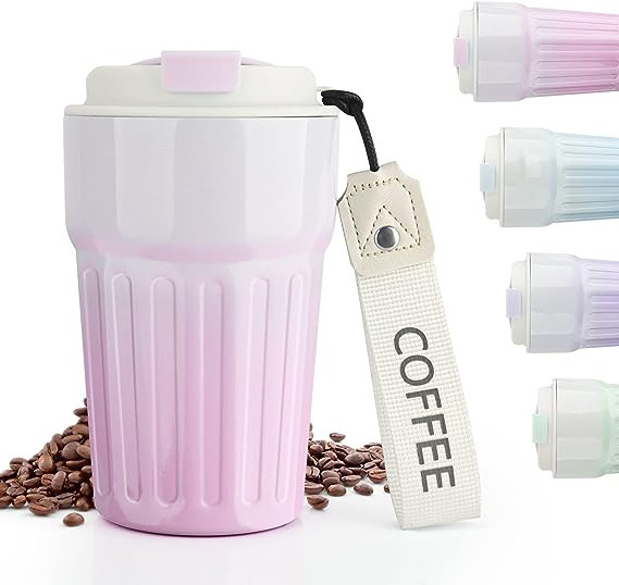 Traditional Stocked  24oz Handle 2023 Hot Sale Low Price Rack Double Wall Coffee Mug For Travel