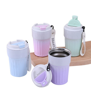 Traditional Stocked  24oz Handle 2023 Hot Sale Low Price Rack Double Wall Coffee Mug For Travel