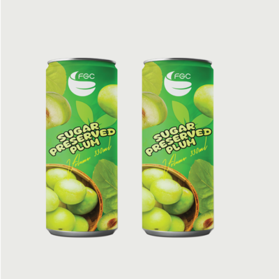 Private Label fruit juice flavours fruit flavor plastic fruit juice bottles sugar plum drink juice exotic drinks 330ml can