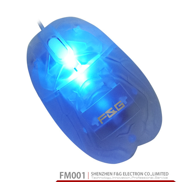 3D Funny Transparent Computer Brain Mouse for Gift and Promotional