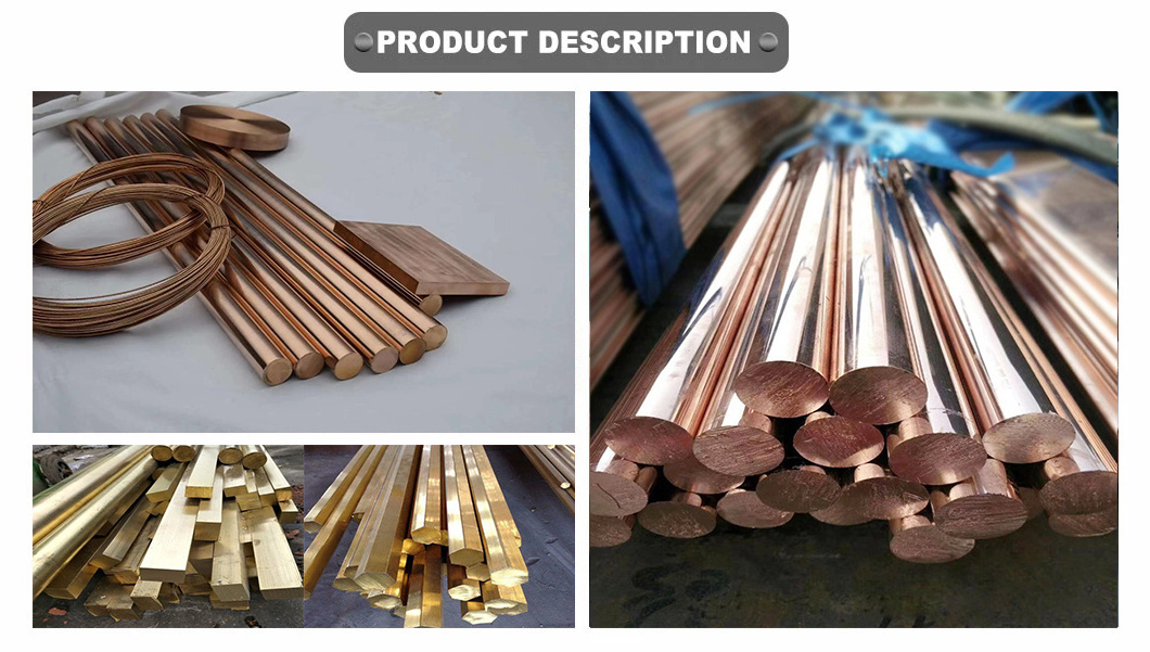 Export copper alloy c1100 copper bar flat copper bar price per kg